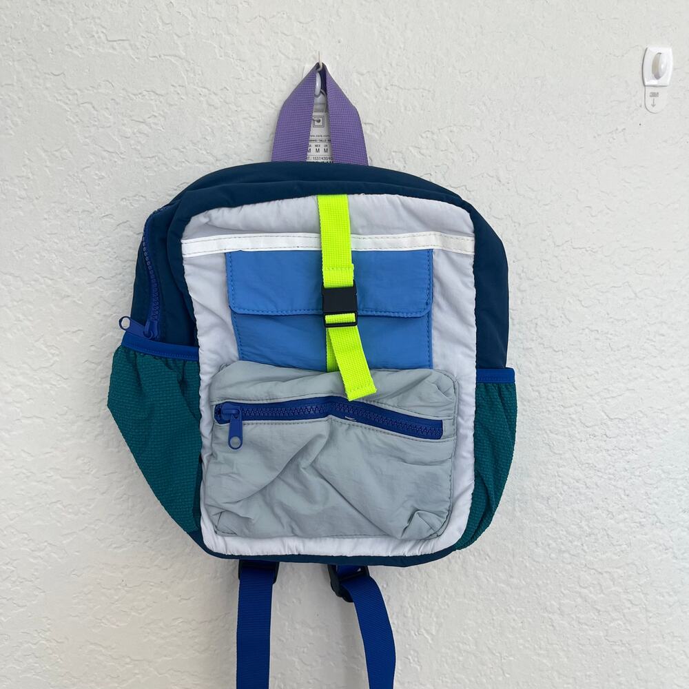 Zara Kids Colorblock Toddler Backpack NWT